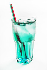cocktail on the white background