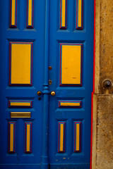 Closeup of door near Sao Jorge Castle