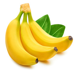 Bunch of bananas isolated © Maks Peoplenko