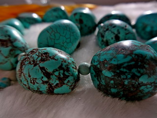 turquoise beads