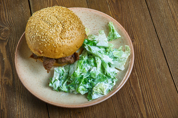 Skinny Sloppy Joes with Tangy Slaw