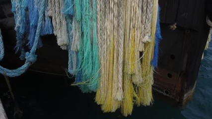 Tugboat near the pier. - Powered by Adobe