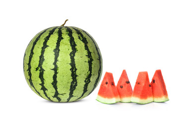 Watermelon isolated on white background