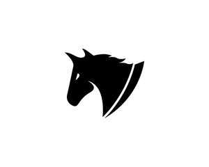Horse Logo Template Vector illustration design 