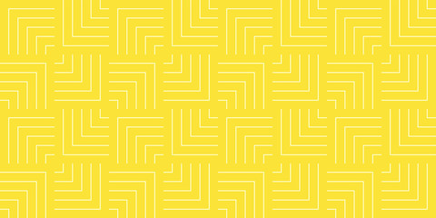 Background pattern seamless geometric wave abstract yellow color vector. Summer background design.