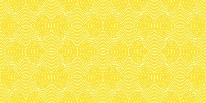 Background pattern seamless geometric wave abstract yellow color vector. Summer background design.