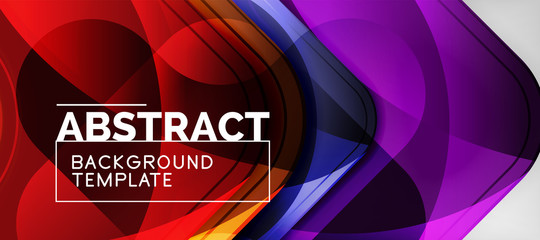 Techno lines, hi-tech futuristic abstract background template with arrow shapes