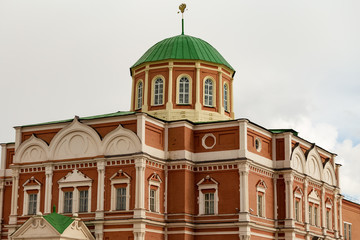 Fototapeta na wymiar Orthodox church in the Tula Kremlin