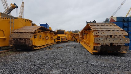 lattice boom crane crawlers