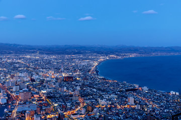 Fototapeta premium 箱館山からの夜景