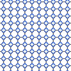 Seamless  geometric pattern of abstract lines, shapes, spots, colored fabric, Wallpaper, covers, surface, printing, wrapping, scrapbooking. Vector illustration