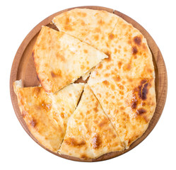 Delicious pie stuffed with cottage cheese.