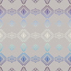 Vector ethnic tribal pattern. Seamless art image.