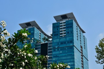 Fototapeta premium moderne Häuser in Ho Chi Minh City