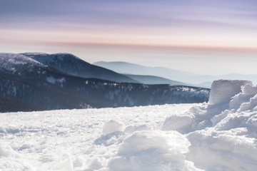 Jeseniky mountain, near Praded, Czech Republic