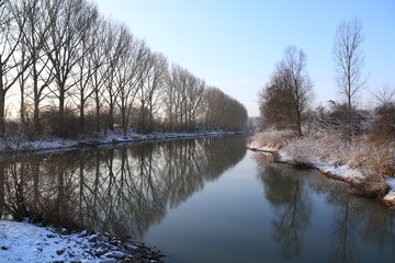 Rhein im Winter