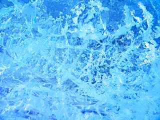Abstract blue glitter background.