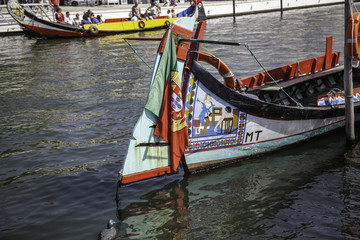 Fototapeta na wymiar Typical Aveiro boats