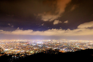 札幌の夜景