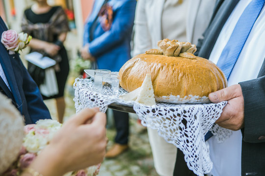 Powitanie Młodej Pary chlebem i solą