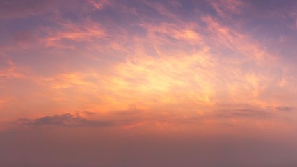 Fototapeta premium Twilight sky and soft cloud nature background