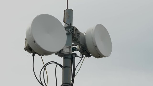 Transmitting equipment Telecommunication repeater antenna system, tv or radio tower. Signals for wireless communication, broadcasting, microwave link, mobile telephone. Antenna systems. Masts
