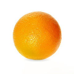 Oranges fruit isolated on white background.