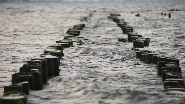 Falochron na Morzu Bałtyckim