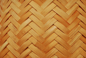 Weave pattern background.Bamboo woven.