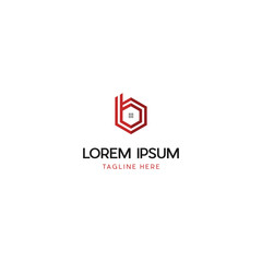Letter B Home Business Creative Logo Design