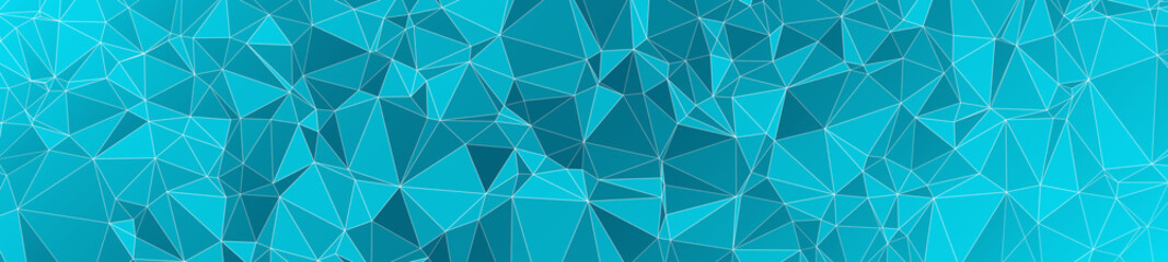 Triangular style abstract vector wide concept