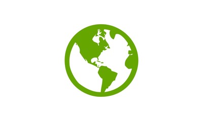 green earth logo vector