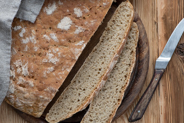 Frisches Bauernbrot