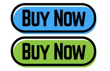 buy now stamp on white