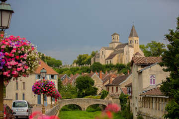 Chatillon-sur-Seine (Cote dOr Burgundy France) - The ancient town with bridge