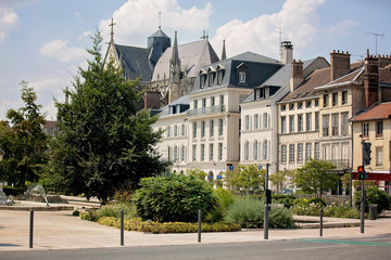 Fototapeta na wymiar Town of Troyes