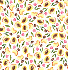apricot pattern