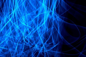 Light painting abstract 