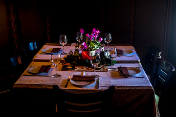 Restaurant interior