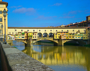 Obraz premium Ponte Vecchio, Florence - Italy.