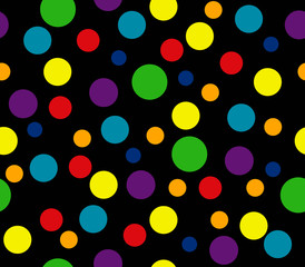 Colorful seamless pattern. Vector illustration.