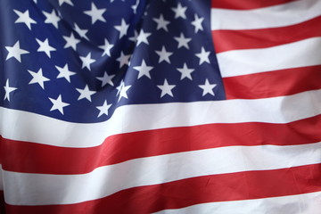 american flag of united states of america