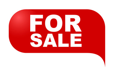 red vector banner for sale