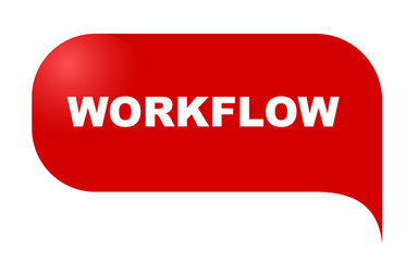 red vector banner workflow