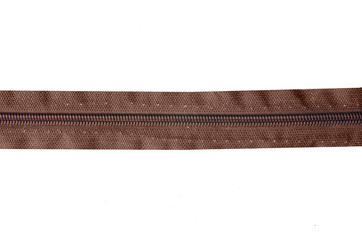 Zipper clasp fittings on a white background isolation