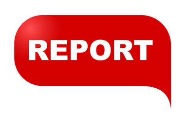 red vector banner report