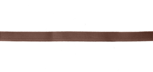 Brown sling belt on white background isolation