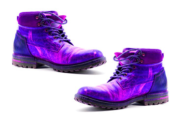une paire de chaussures de marche 