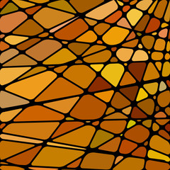 abstract vector stained-glass mosaic background