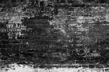 Brick texture with scratches and cracks